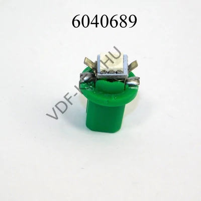 Izzó LED 12V műszerfal foglalattal zöld 1SMD db-os