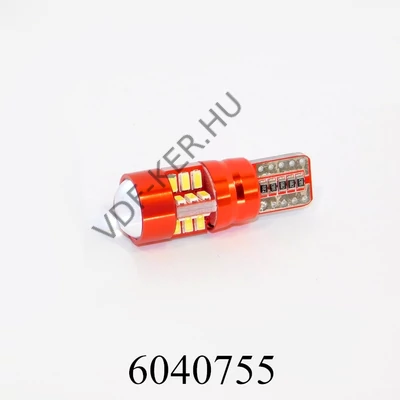 Izzó LED 12V 27SMD fehér DB EXTRA erős CANBUS (5W) (W2.1x9.5d) T10 HID71703/12-24V
