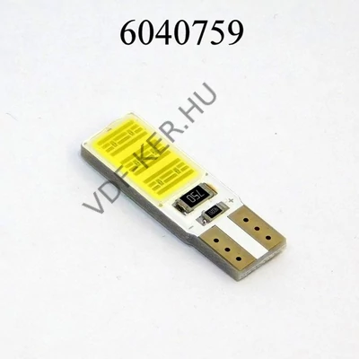 Izzó LED 12V T10 CANBUS 30SMD PÁR!  2016 white 12V/24V AM04233