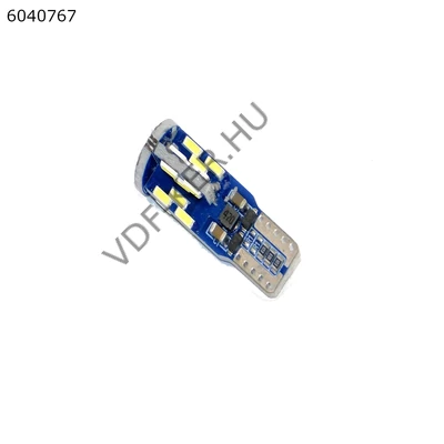Izzó LED 12V 30SMD fehér /db EXTRA erős CANBUS (5W) (W2.1x9.5d)