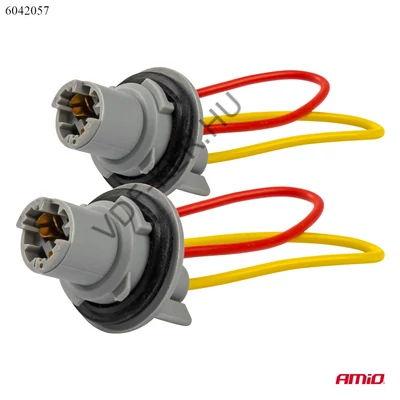 Izzófoglalat T15 PÁR!!! (18W) japán üveglábú izzóhoz 03049