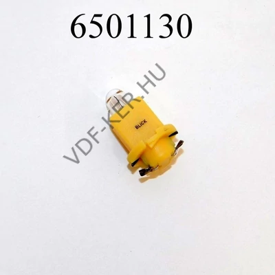 Izzó 12V 1.5W fogl. sárga ELBX523 ELTA