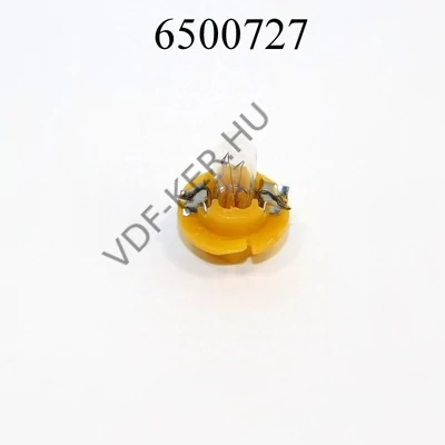 Izzó 12V 1.5W foglalattal, bézs 286TPP (2452MFX6) BX8,4D