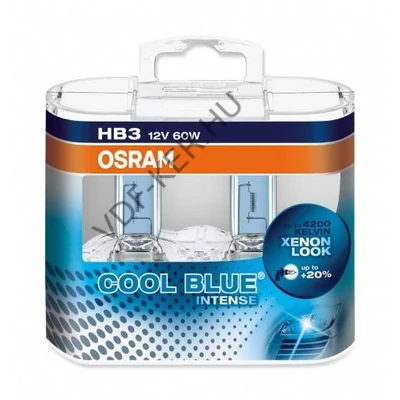 Izzó 12V HB3 60W Osram Cool Blue 2db-os 9005CBI