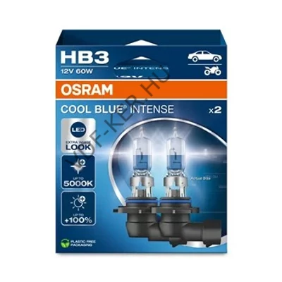 Izzó 12V HB3 60W Osram Cool Blue 2db-os 9005CBI