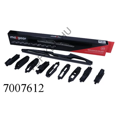 Ablaktörlő lapát hátsó 30cm 12" UNI 10 adapteres 39-0603 Maxgear