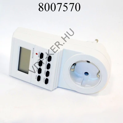 Heti digitális időzítő Aigostar TS-ED1 Electronic Timer Socket