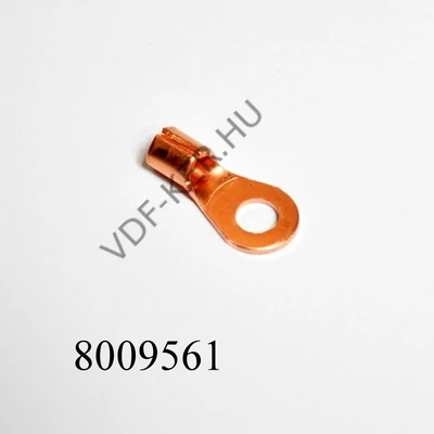 Kábelsaru kerek 5x4mm vörösréz kábelvég