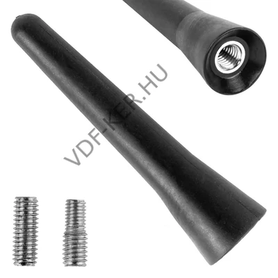 Antennaszár 6mm 6.5cm-s külső-belső menetes ANTM13