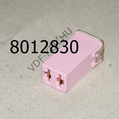 Biztosíték japán 30A, mini láb nélküli, pink