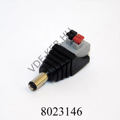 Adapter dugó LED-szalaghoz 12V gyorcsatlakozós sorkapocs (nekem mama)