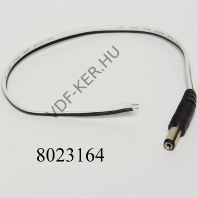 Adapter dugó LED-szalaghoz 12V fekete-szürke vezetékes (mama)
