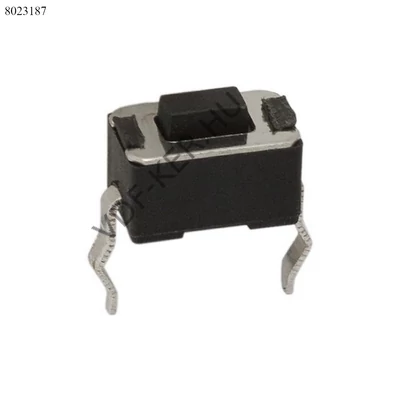Mikrokapcsoló beforrasztós 2lábú  0.05A-12V téglalap 09000 (Toyota) 6x7x3mm