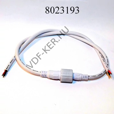Csatlakozópár 12V vízálló vezetékkel DC IP65