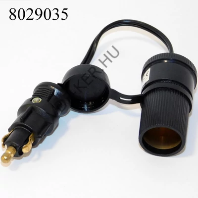 Steck dugó átalakító 86120 szivargyújtóra  12/24V max.15A AE-CM28932  0139028 vezetékes