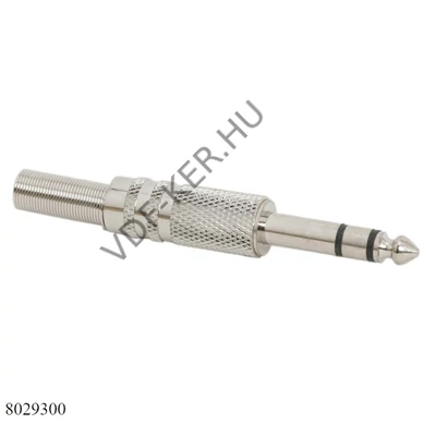 Jack dugó sztereo, 6.3mm 05123