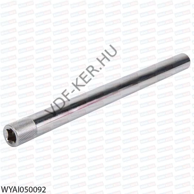 Gyertyakulcs 14mm hosszú csőkulcs 3/8"-s meghajtás
