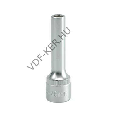 Crowaszem 8mm 6lapú 1/2" 225208 hosszú h=76mm