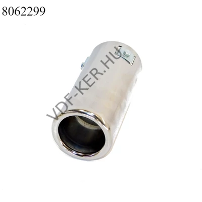 Kipufogóvég saválló 63-63mm diesel csavaros PARAGI