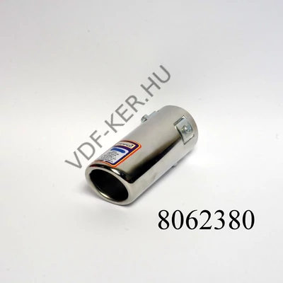 Kipufogóvég saválló 52mm ferde csavaros PARAGI 125mm és 145mm-s hosszban