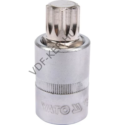 Crowabitfej 1/2" M16 spline YT04346  L55mm torx
