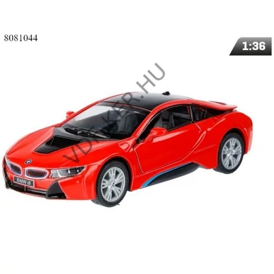 Modell autó/makett/ BMW i8 1:36, CMA11748C piros