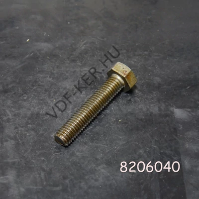 Acélcsavar M8x40mm 8x1.25 menettel Suzuki kipufogóösszetételhez