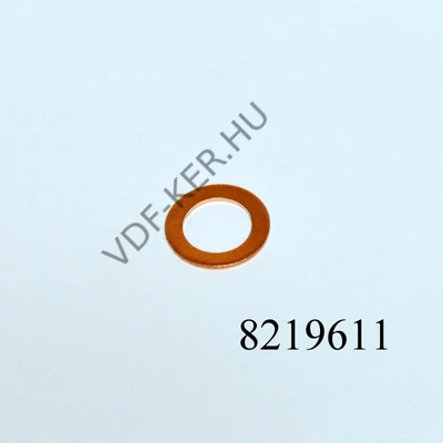 Rézalátét 10x16x1mm !!!   190630