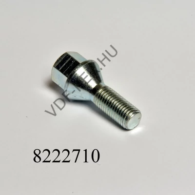Kerékcsavar 12x1.50x27mm 17-es kulcs sima kúpos 10.9