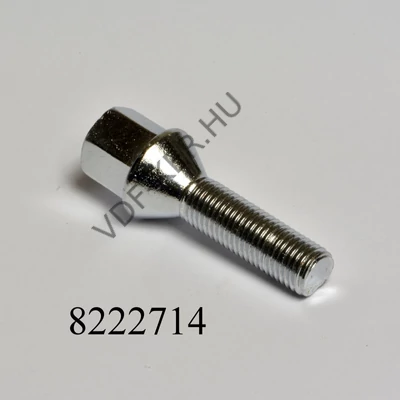 Kerékcsavar 12x1.50x35mm 17-es kulcs sima kúpos 10.9