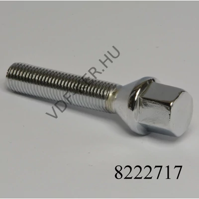 Kerékcsavar 12x1.50x50mm 17-es kulcs sima kúpos 10.9