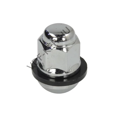 Kerékanya radiál 12x1.5mm 19-es zárt, dísztárcsatartóval