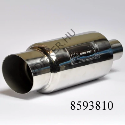 Kipufogó sport UNI 1 csöves króm 1x90mm