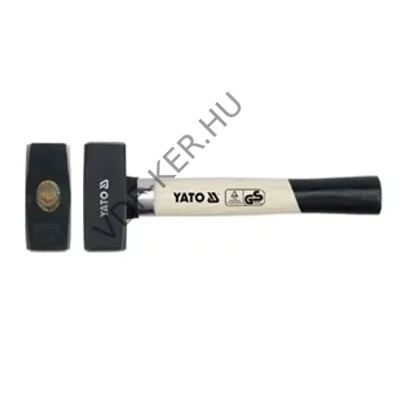 Kőtörő kalapács fa nyéllel 1000g YT-4550