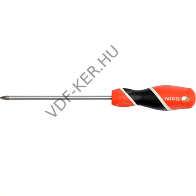 Csavarhúzó csillag végű PZ2x100 mm, mágneses YT-25942