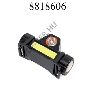 Homloklámpa SMD LED-es (fejlámpa) COB akkus tölthető