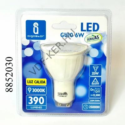 LED izzó 230V 7W, GU10 spot 520lm 4000K 100fok Technik