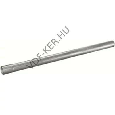 Kipufogó cső 80cm-s 50mm külső átmérő, toldórésszel 
