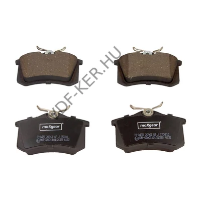 Fékbetét garnitúra hátsó Audi, VW, Citroen, Peugeot modellekhez 1H0698451D 1J0698451 425223 7354162 