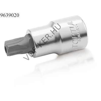 Crowafej T27 5szögű torx bit 1/2"-os BCNA1627