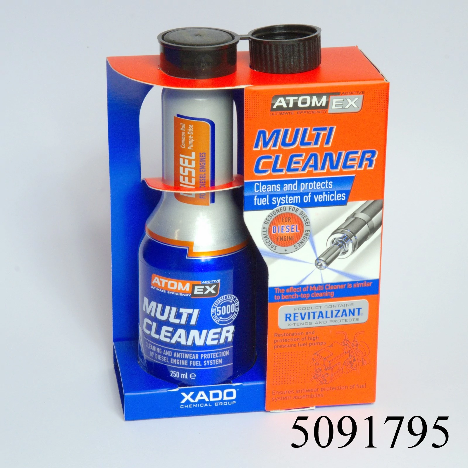 Gázolajadalék XADO Atomex Multi Cleaner 250ml 40113 60literhez