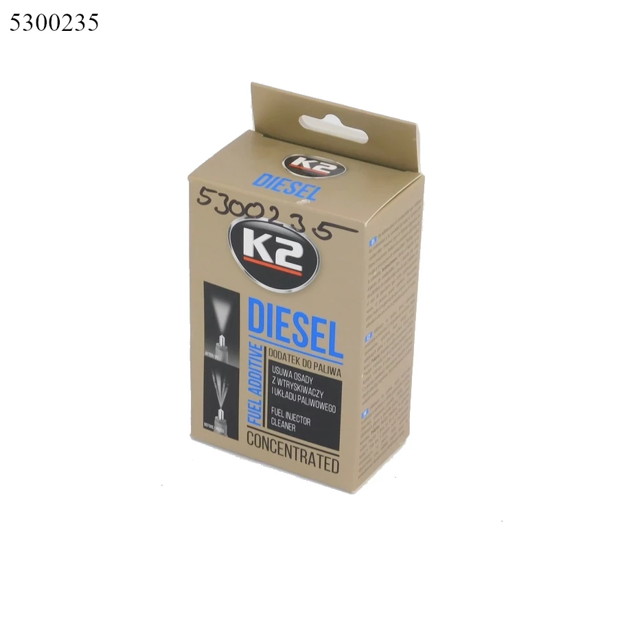 K2 gázolaj befecskezendő tisztító adalék diesel 50ml