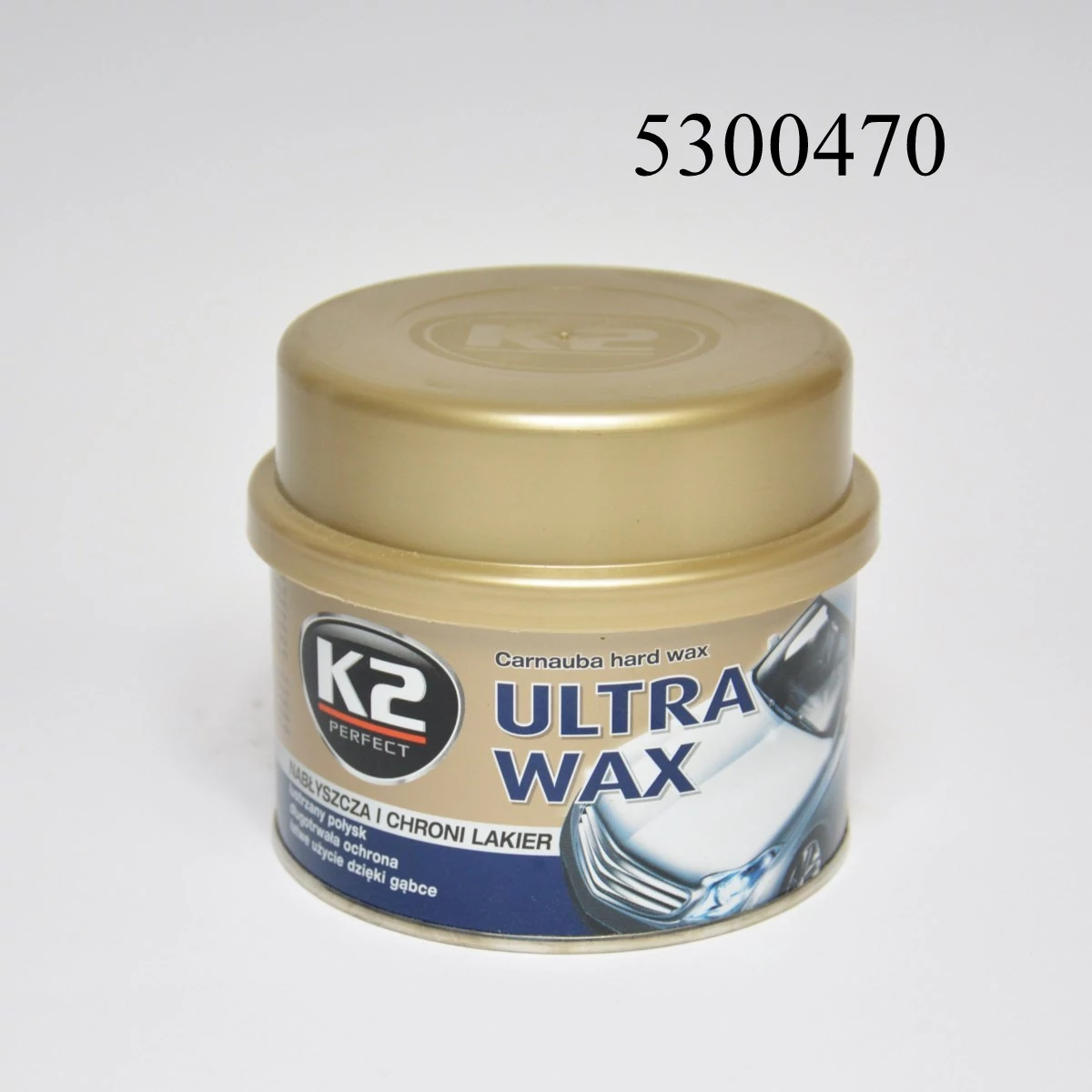 K2 Ultra Wax carnauba tartalmú + szivacs 300g 